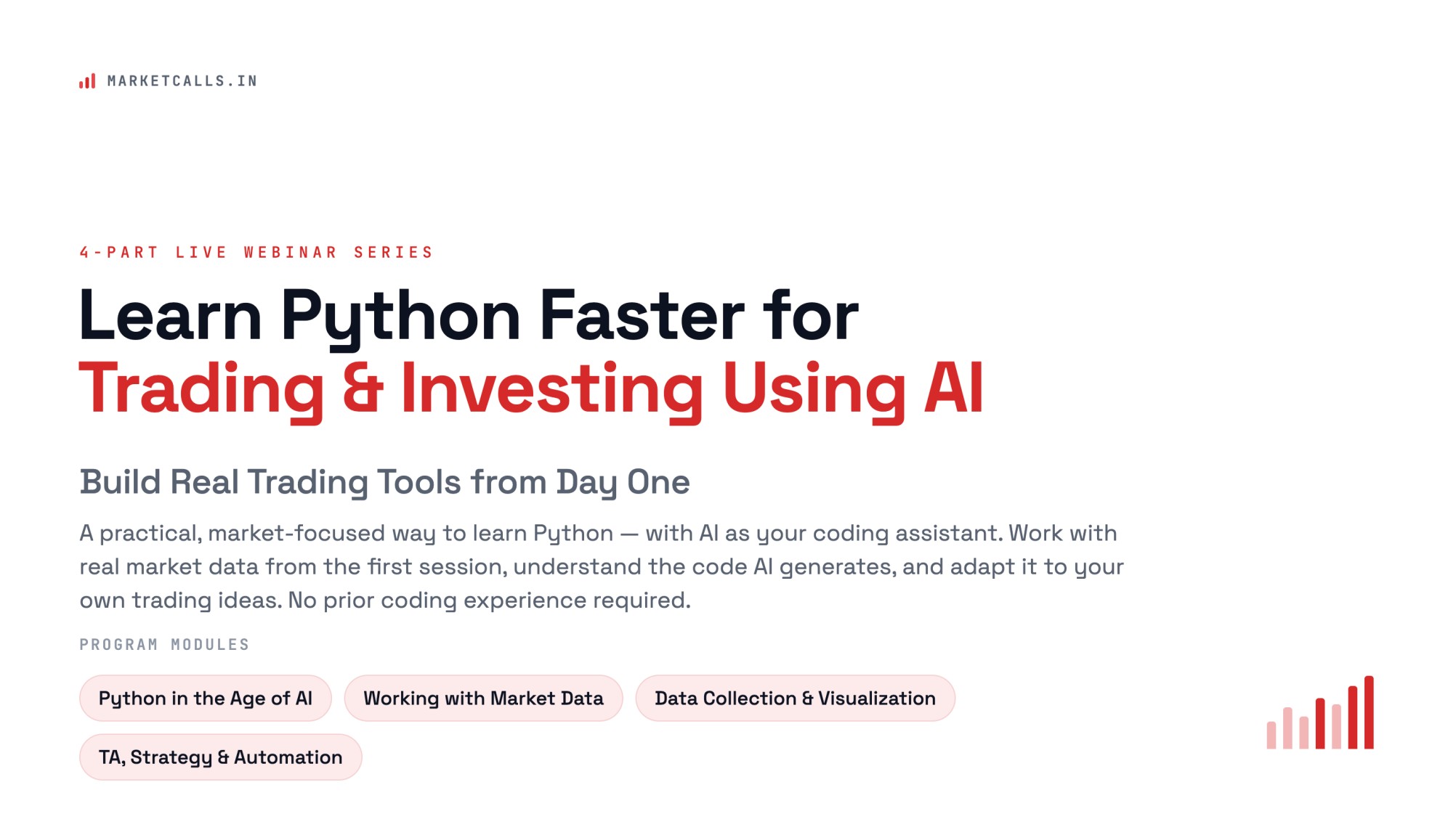 Learn Python Faster for Trading and Investing Using AI